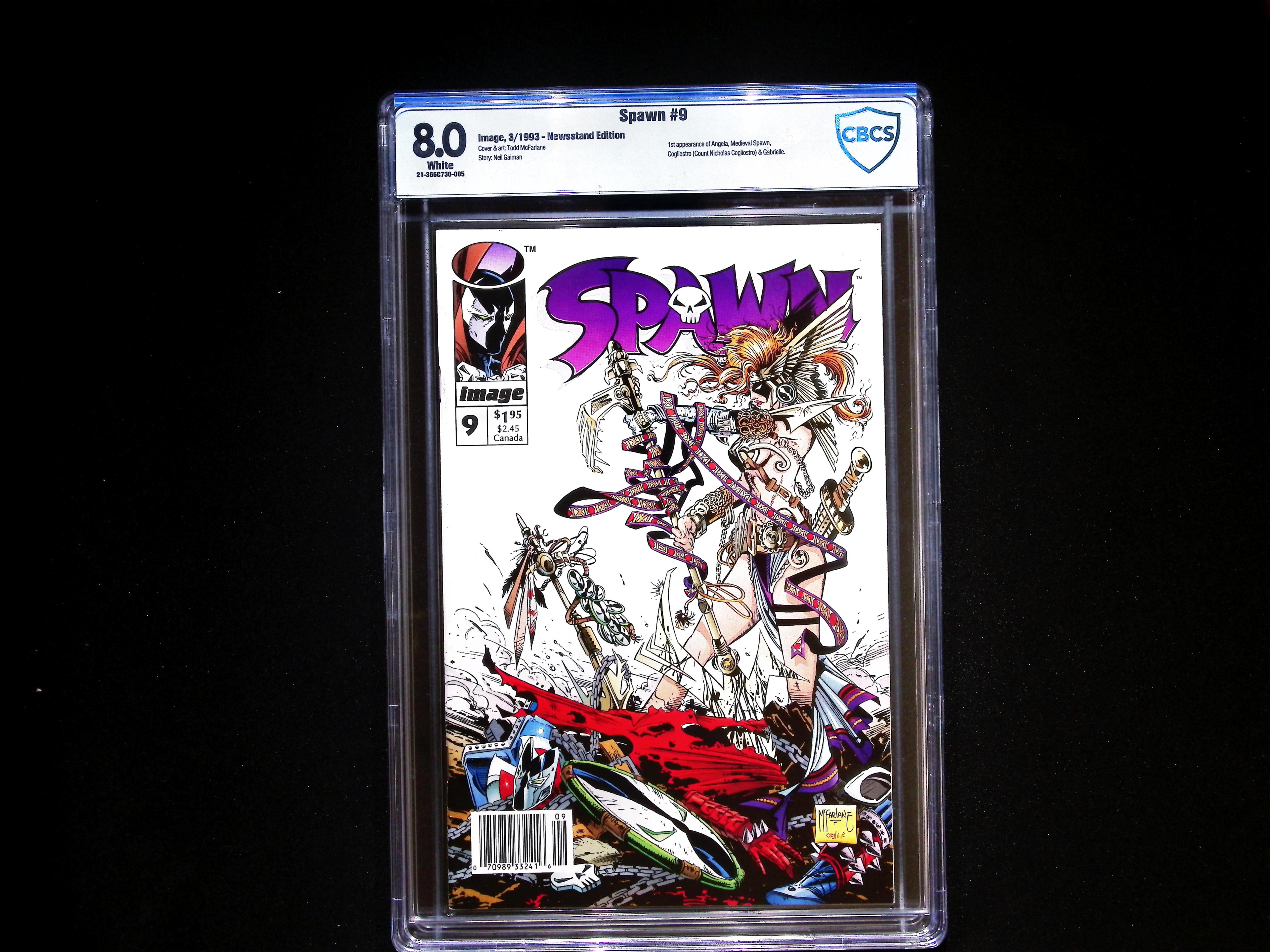 SPAWN CBCS 8.0 White pages