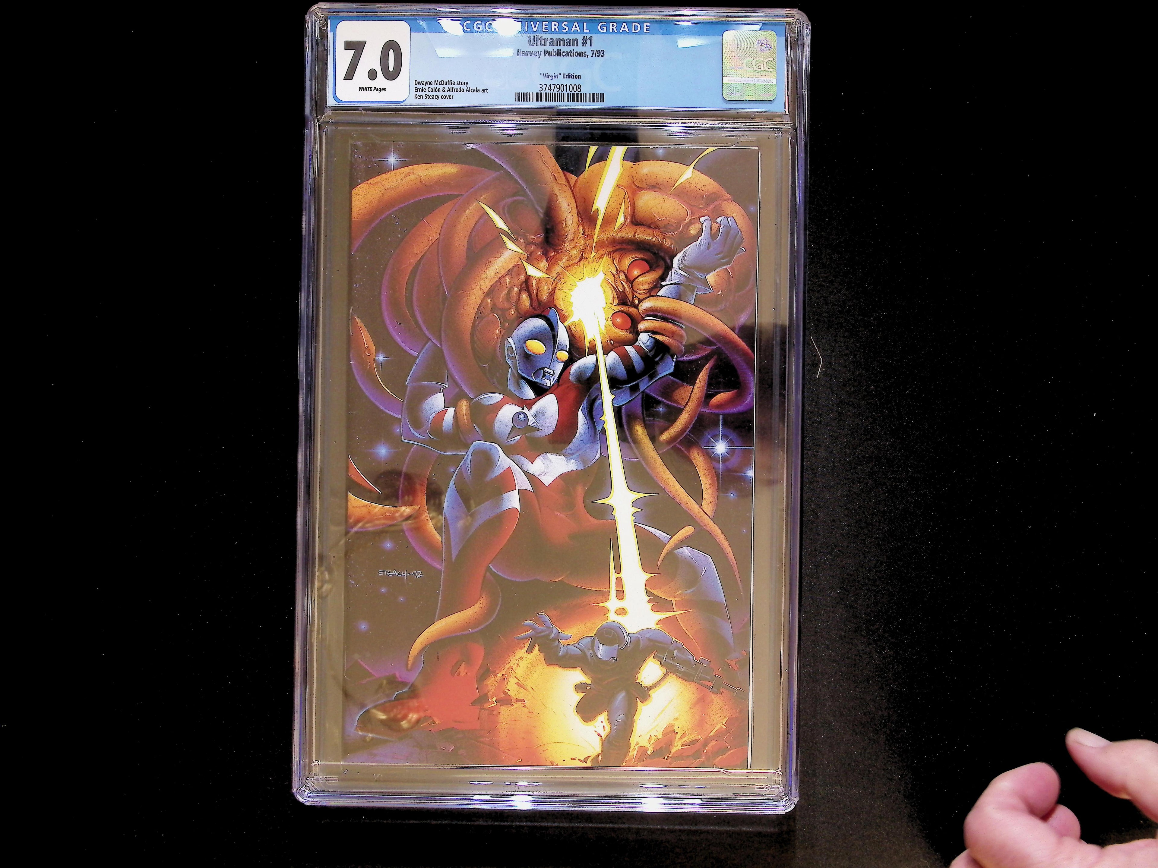 Ultraman #1 CGC 7.0 White Pages - First Issue