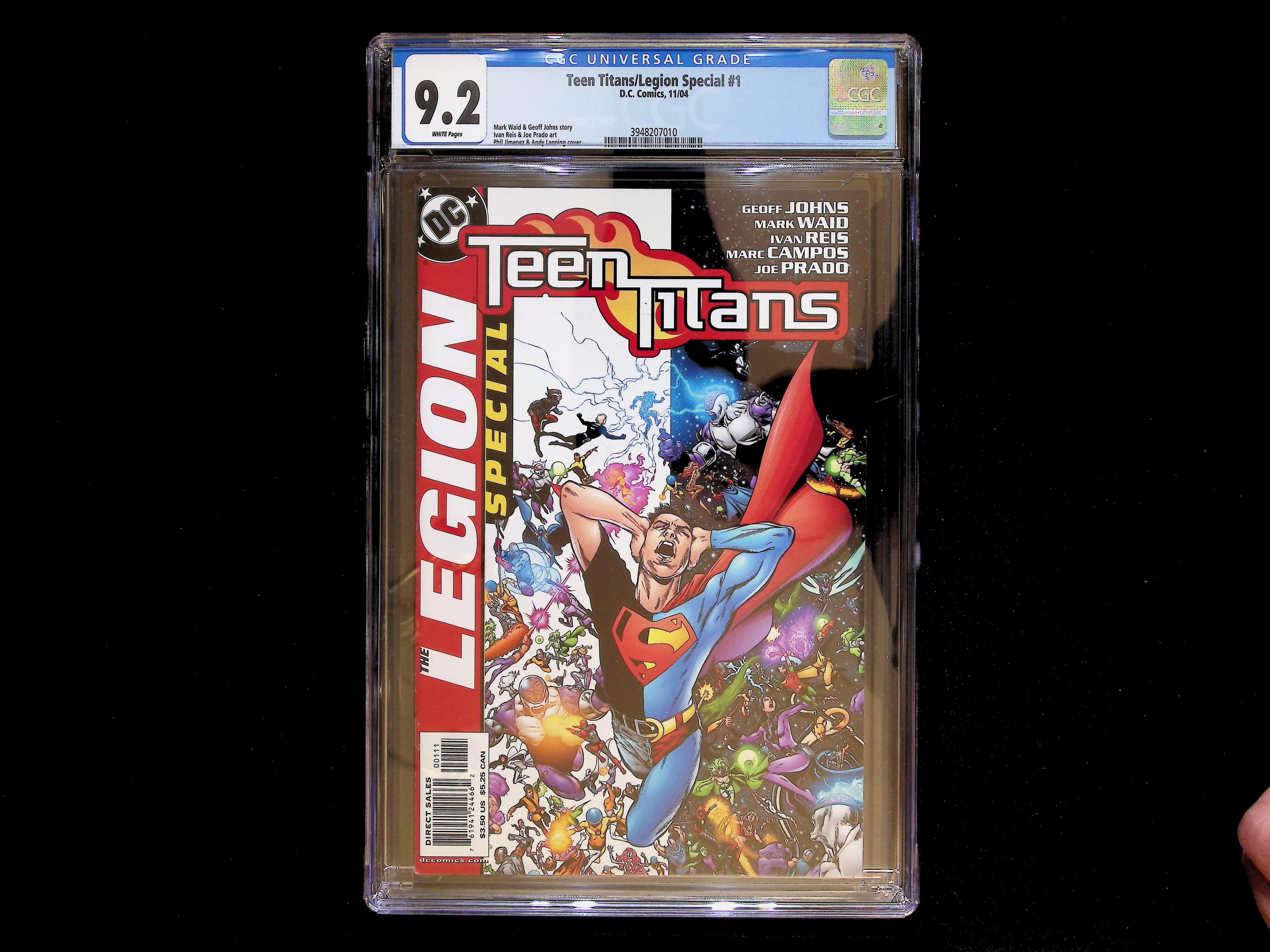 Teen Titans / Legion Special #1 CGC 9.2 White Pages - DC Comics