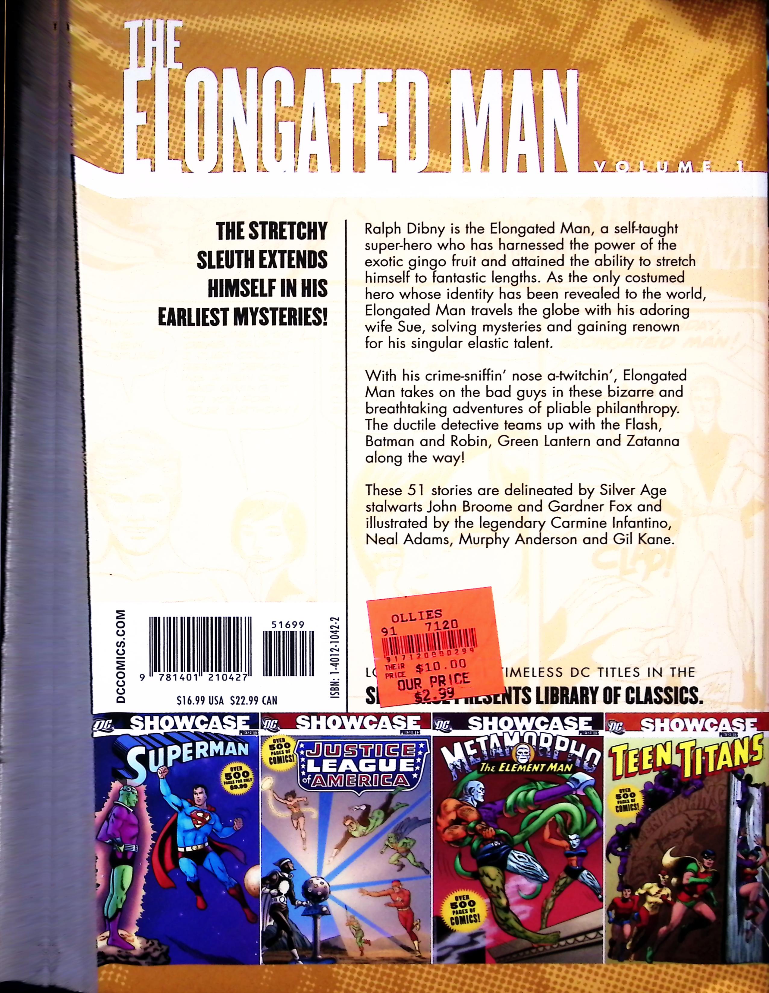DC Showcase Presents The ELONGATED MAN vol 2