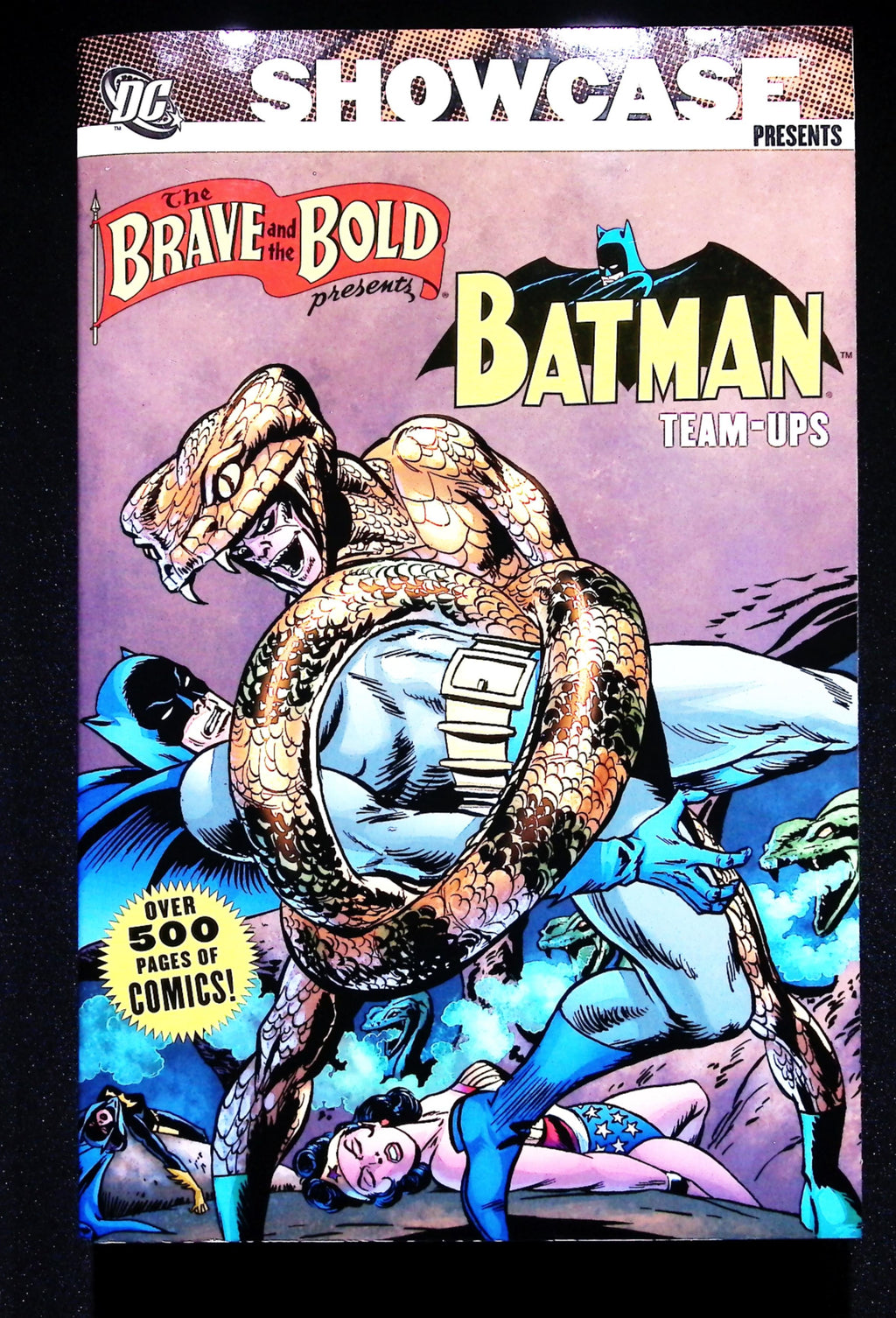 DC Showcase Presents BRAVE AND THE BOLD BATMAN TEAM-UPS Vol 1 Over 500 Pages Black & White Comics MINT
