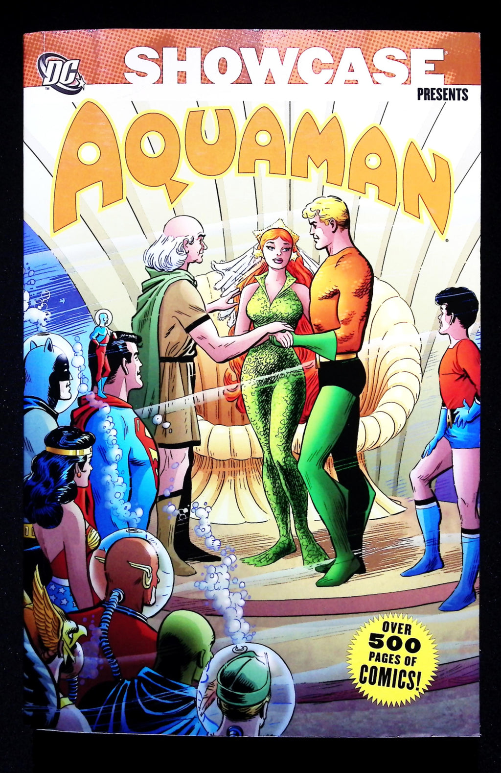 DC Showcase Presents AQUAMAN Vol 2 - Over 500 Pages Black & White Comics - MINT
