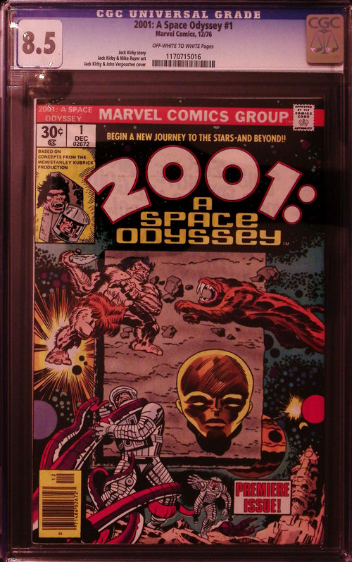 2001: A Space Odyssey #1 CGC 8.5 (Off-White to White Pages)