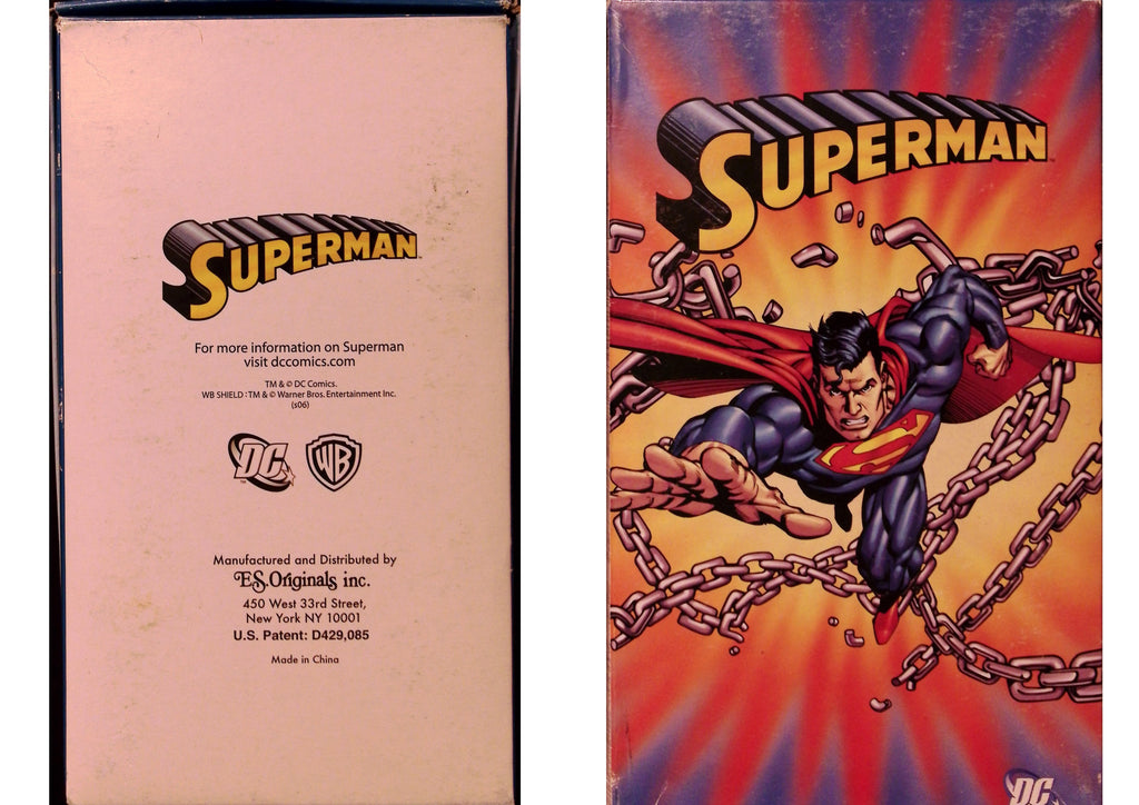 Superman Sneakers NIB Child's Size 3 1/2 - Mint Condition