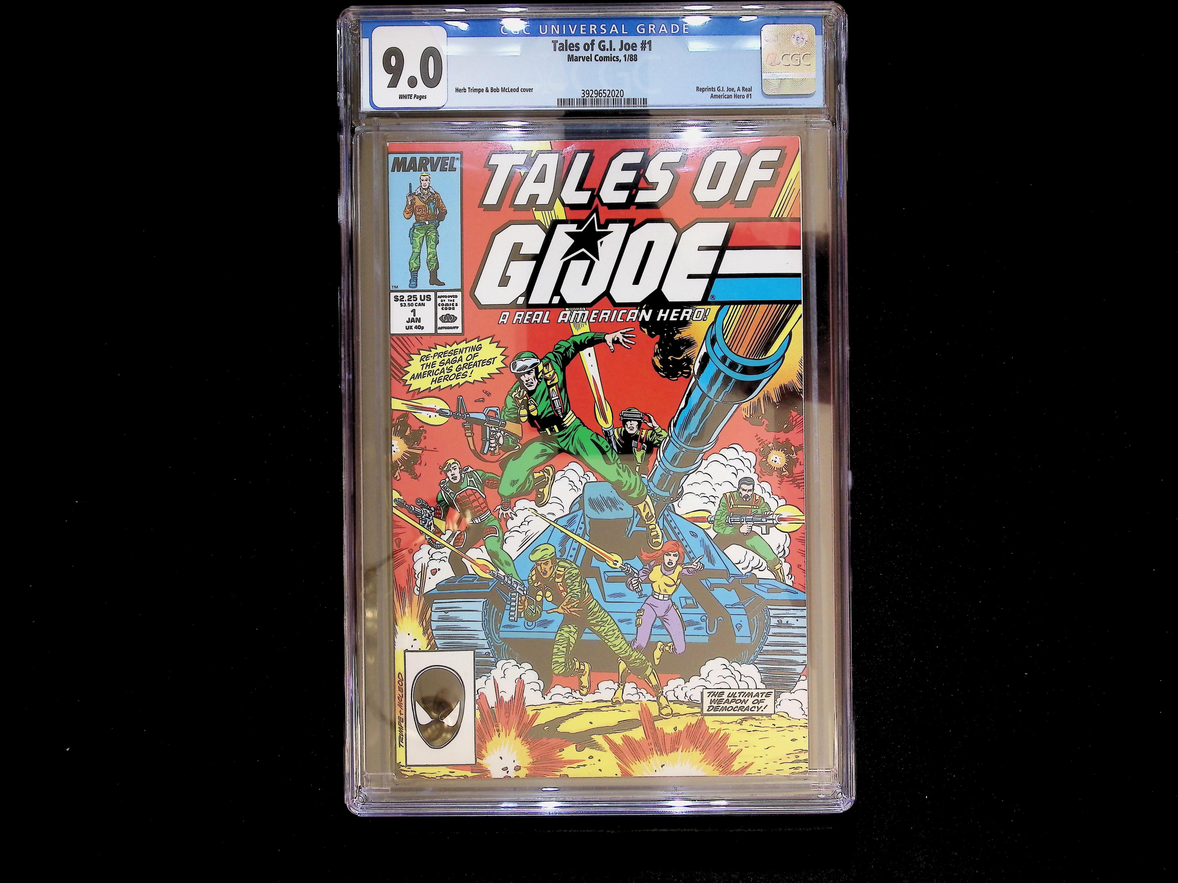 Tales of G. I. Joe #1 White Pages CGC 9.0