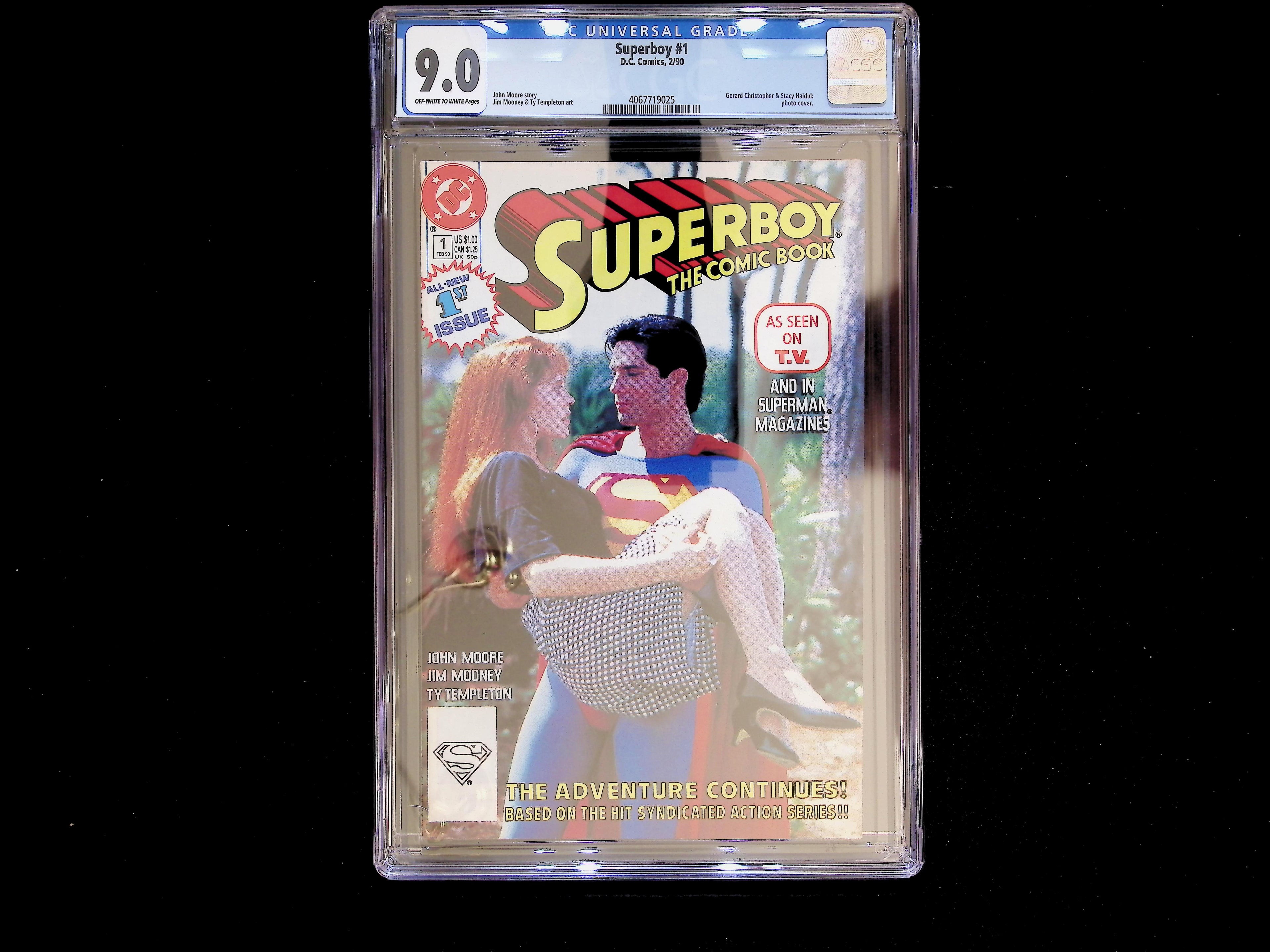 Superboy # 1  Off White to White Pages CGC 9.0