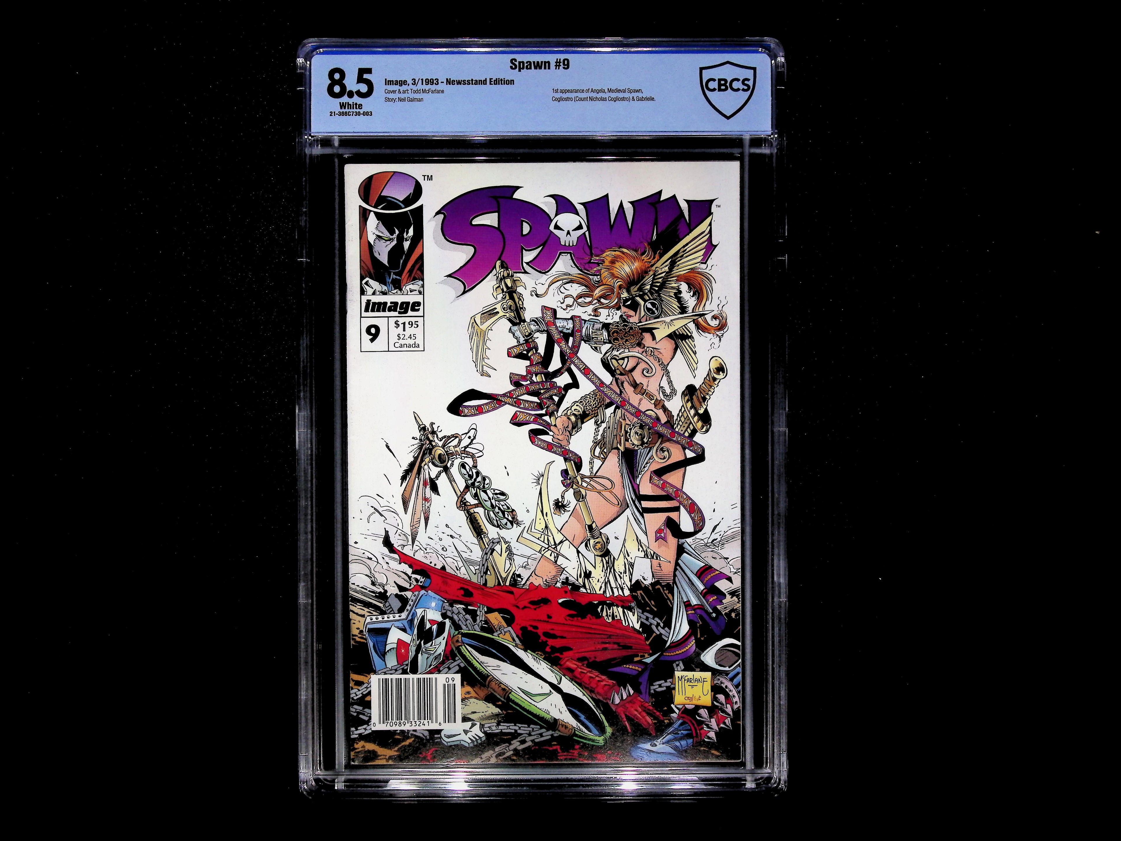 Spawn #9 CBCS 8.5 White Pages